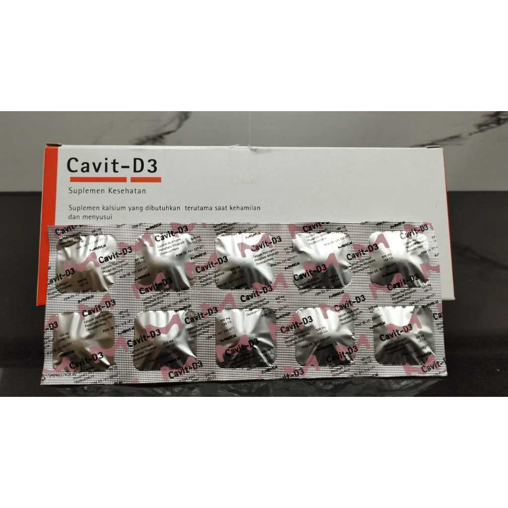 CAVIT D3 - CAVIT-D3 STRIP 10TABLET