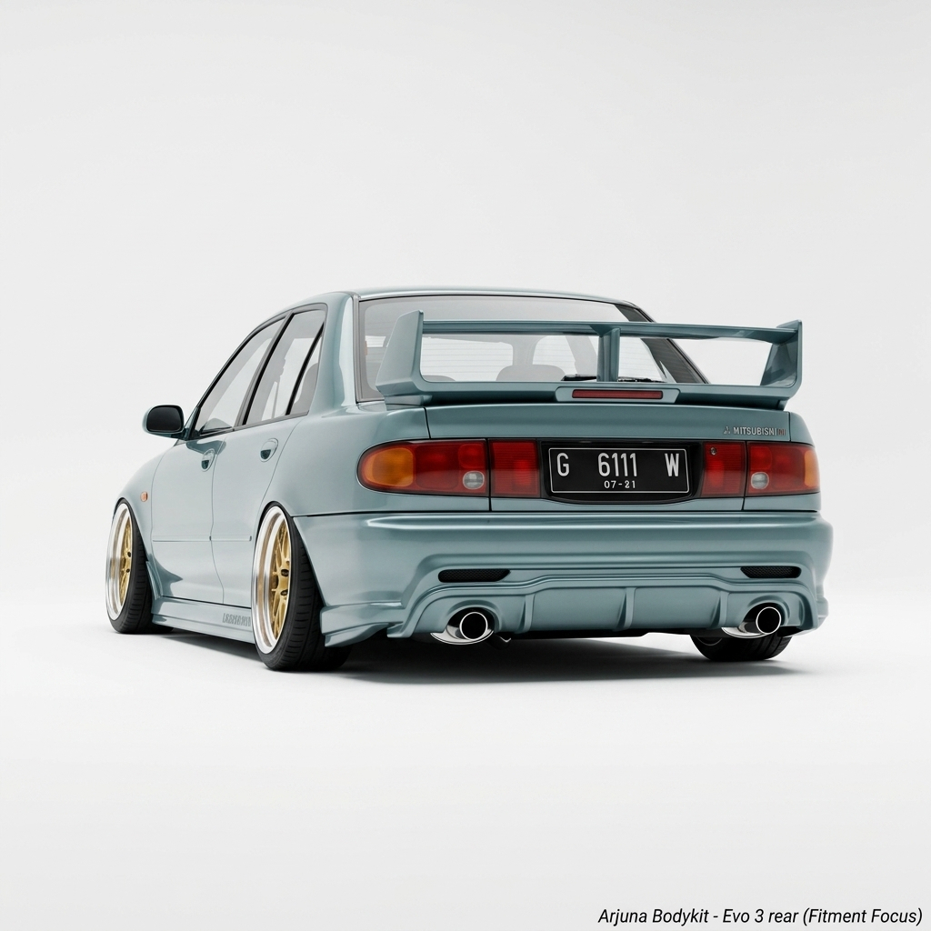 Bumper belakang evo 3 BODY KIT