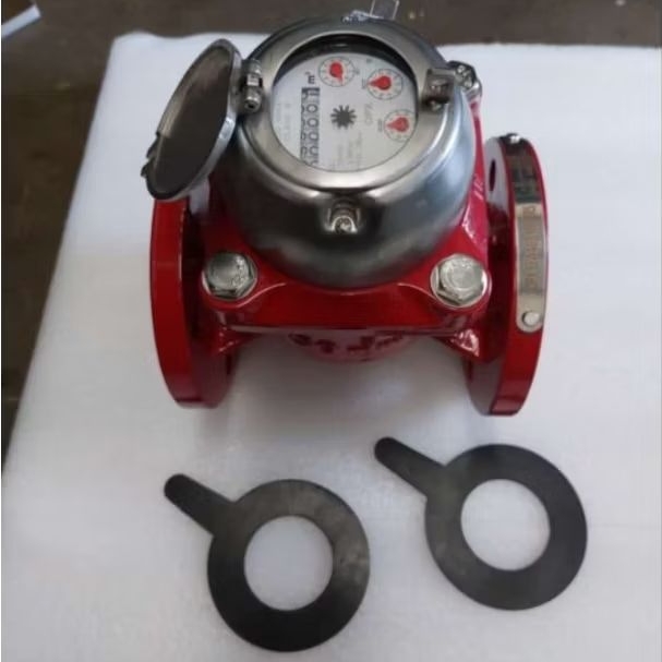 Meteran Air Sewage Meter Watermeter Water Meter Flow Meter Air Limbah Panas 130°c DN65 2½" 2,5 Inch 