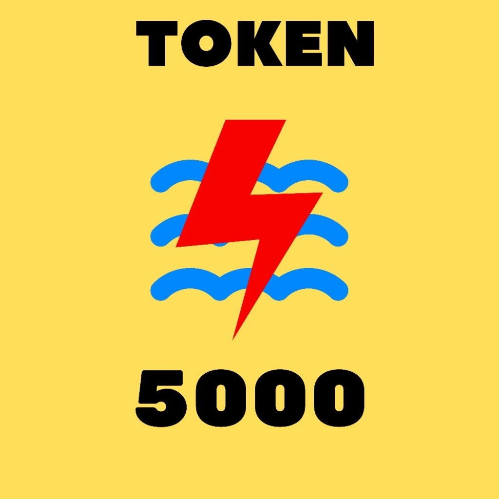 TOKEN LISTRIK 5000 MURAH