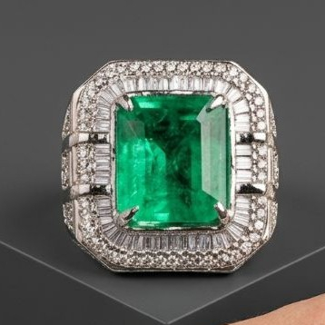 Natural Emerald Beryl Zambrud Colombia + MEMO