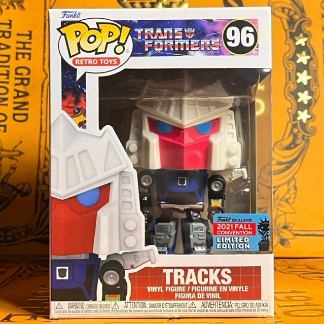 Funko Pop Retro Toys: Transformers - Tracks #96 | NYCC 2021