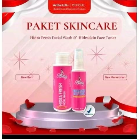 ARTHA LDT SPESIAL LAUNCHING NEW BORN NEXT GENERATION Artha Ldt+ - PAKET ECER ( FACIAL WASH & FACE TO