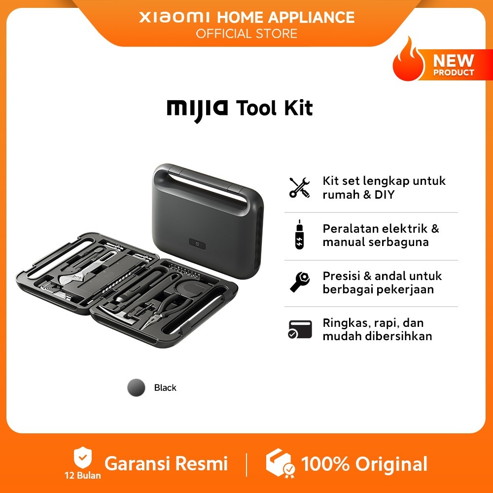 Xiaomi MIJIA Tool Kit | Kit Set Lengkap Rumah & DIY | Peralatan Elektrik & Manual Serbaguna | Presis