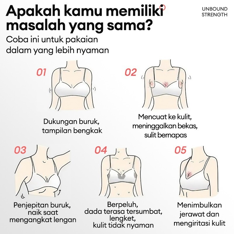 Exclusive Bra Olahraga Wanita Jaring Bernapas Anti Getaran Untuk Olahraga Harian S6
