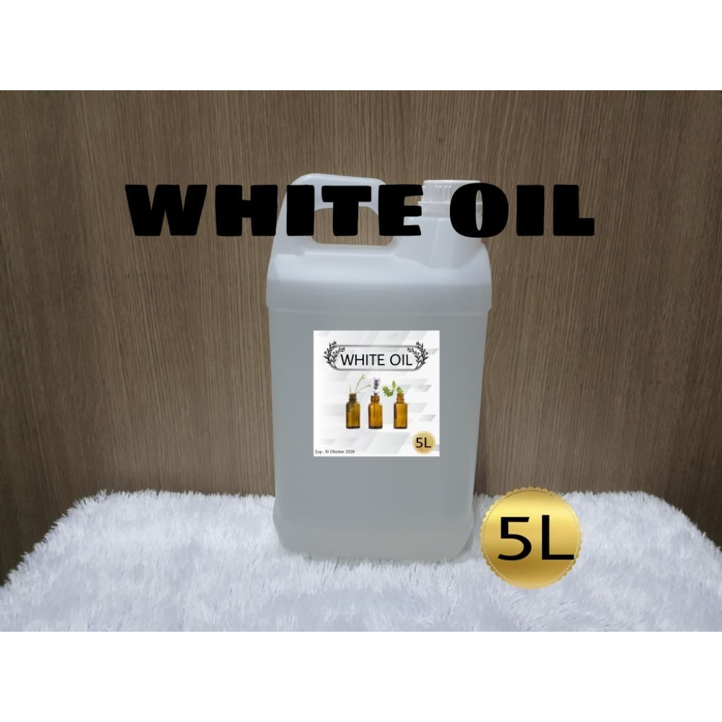 White Oil / Mineral Oil / Parafin Oil - 5 Liter