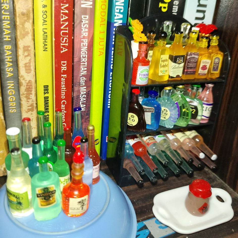miniatur set mini bar