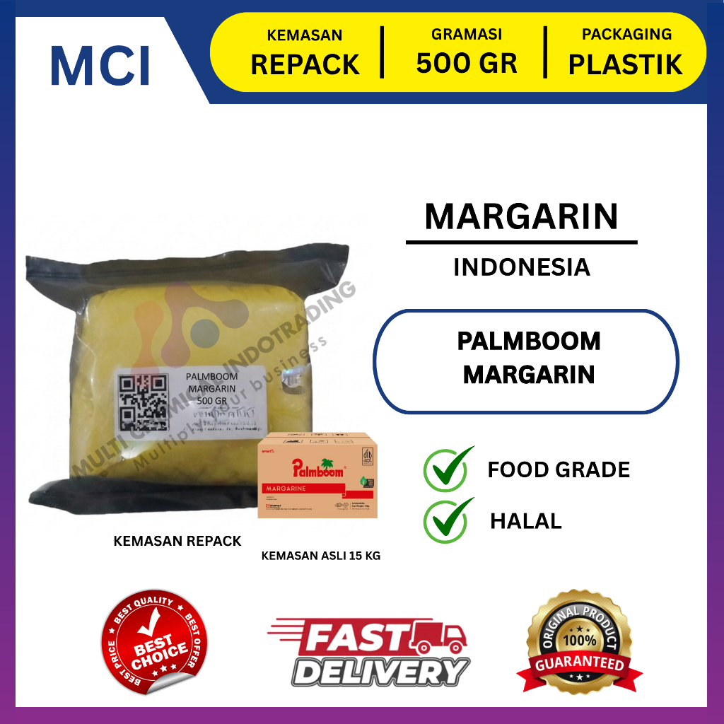 PALMBOOM MARGARINE / MARGARIN PALMBOOM || 500 GR