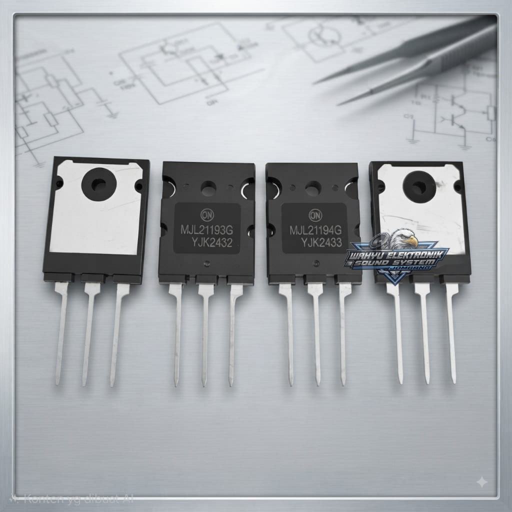 Transistor MJL 21193 21194 - TR MJL21193 MJL21194 Terbaik