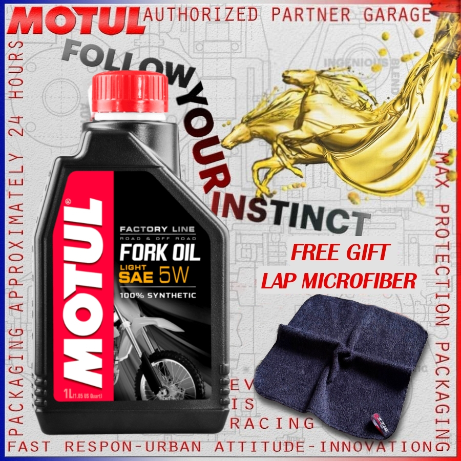 MOTUL FORK OIL LIGHT 5W - 1L OLI SHOCK OHLINS