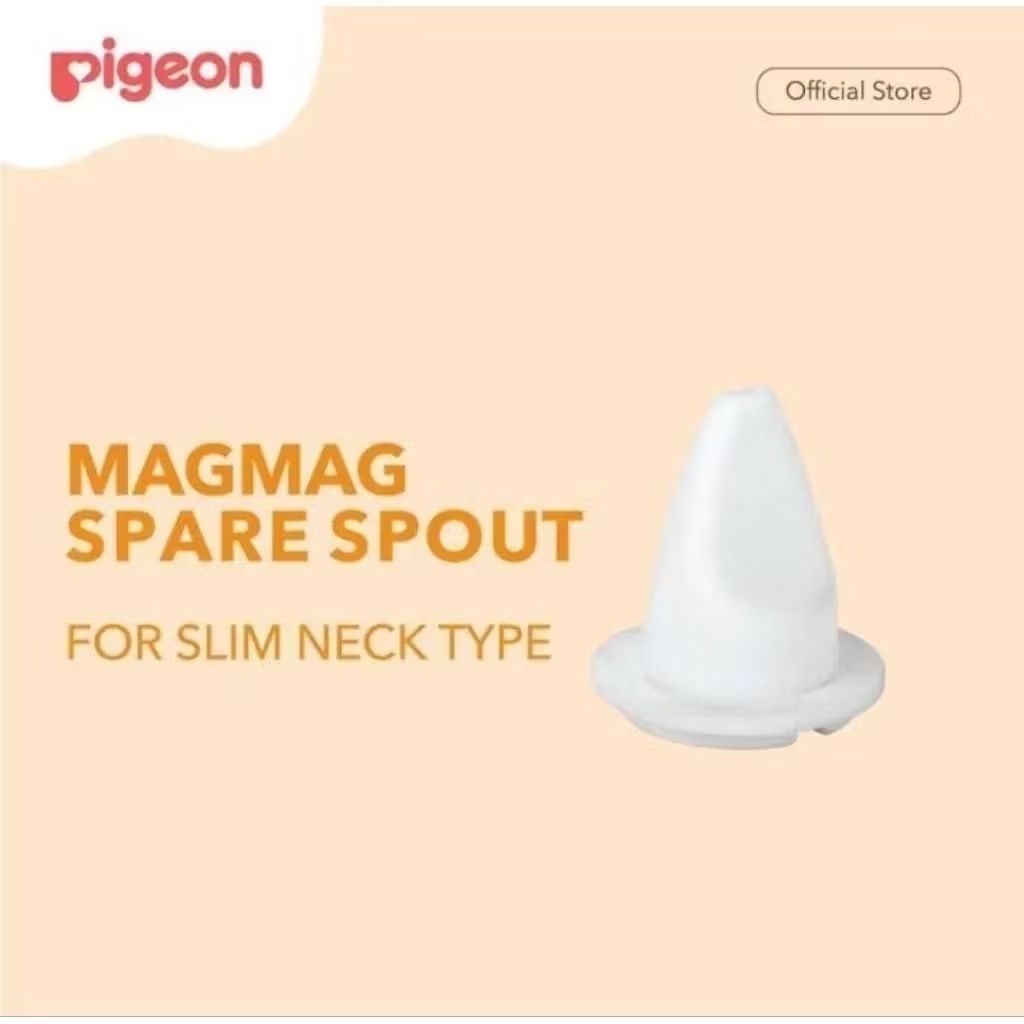 Pigeon MagMag Spare Spout 1pcs / Pigeon Nipple untuk pigeon magmag 5+bulan BPA FREE/ Pigeon MagMag