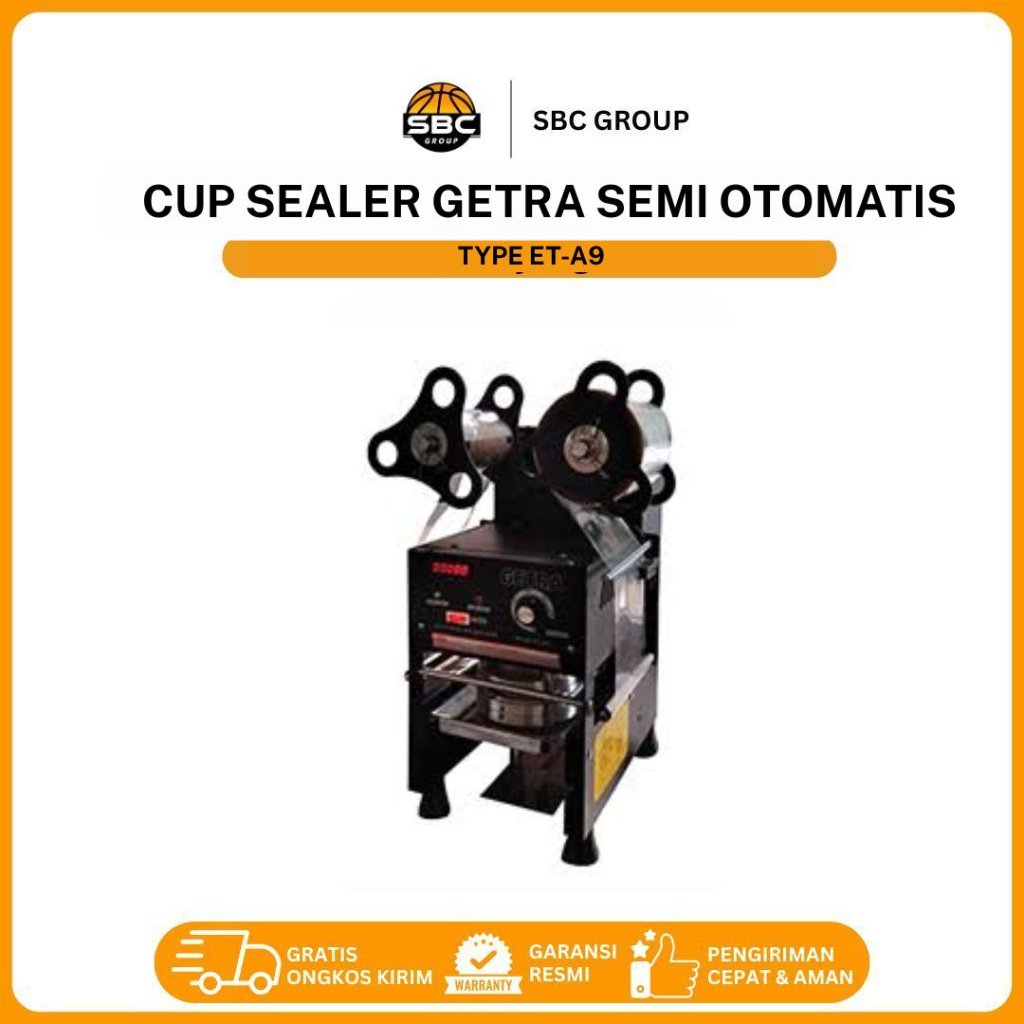 Cup Sealer Getra ET-A9 semi otomatis