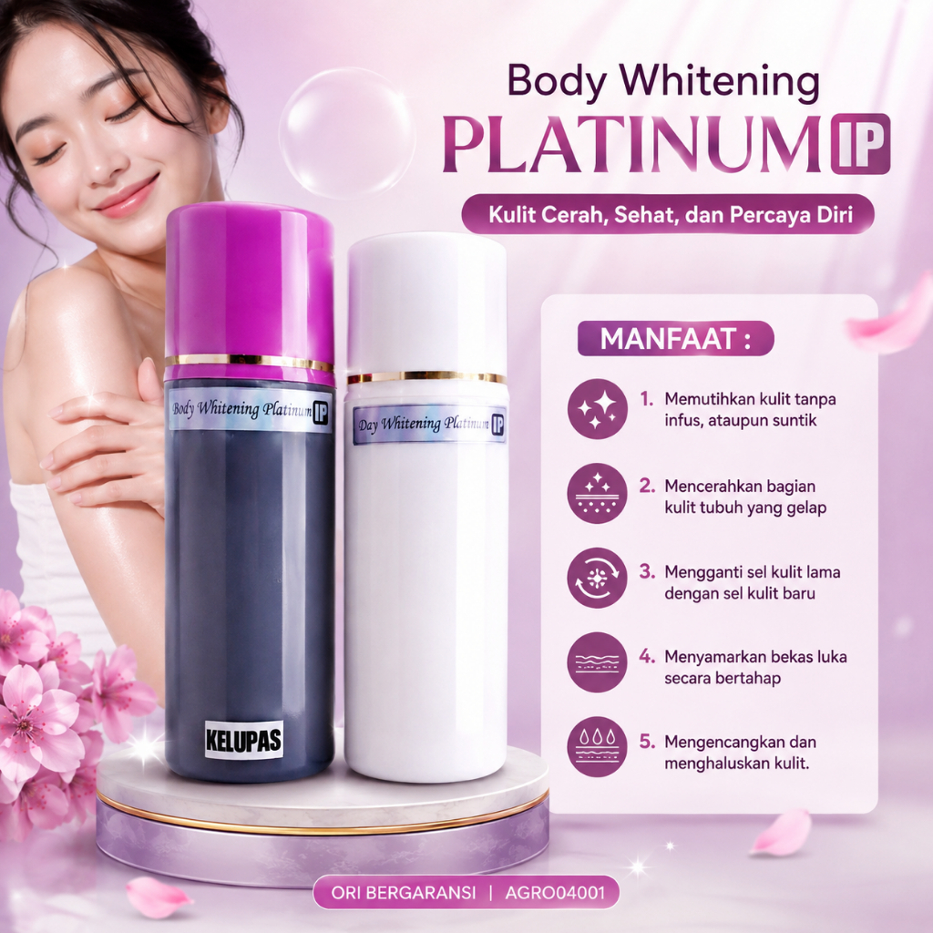 HB Whitening Platinum IP | HB Anggur Platinum IP Original | AGR004001 | HB DOSTING SUPER | HB Unggu 