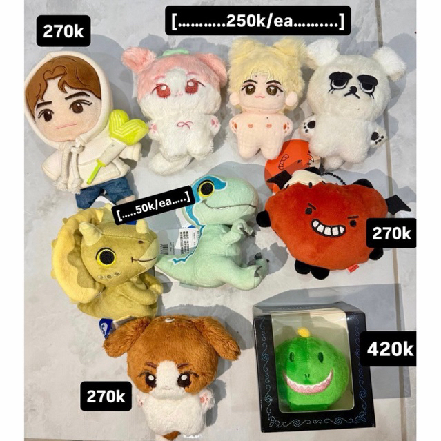 XIAOJUN WAYV DOLL PLUSHIE BONEKA 10cm