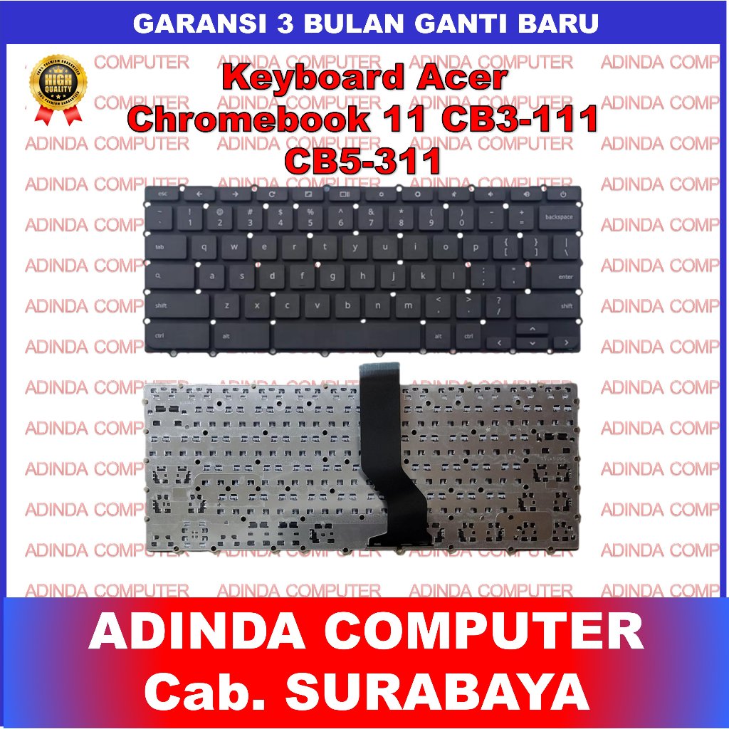 Keyboard Acer Chromebook 311 CB311 CB3-132 CB311-9HT CB311-9HT-C3M2 C721 n17q8 CP315-1H-P8QY