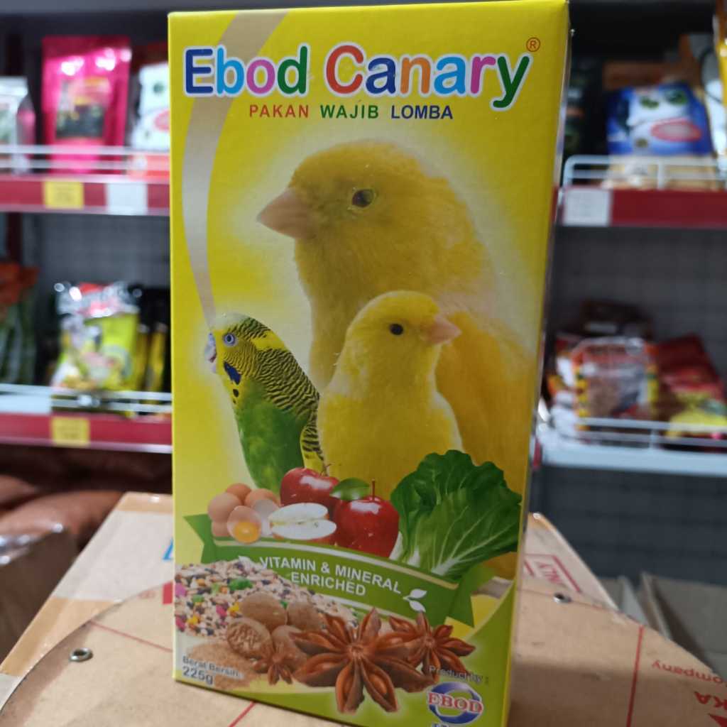 PAKAN EBOD KENARI KARDUS PAKAN BURUNG KENARI HARIAN LENGKAP NUTRISI UNTUK KENARI YS AF F1 F2