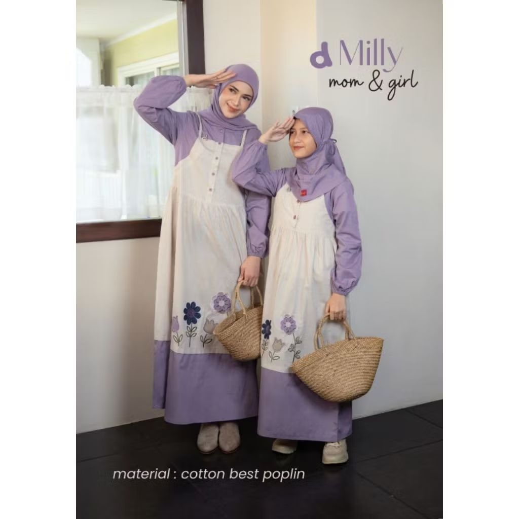 SARIMBIT MOM & GIRL D'MILLY BY RUMAH DANNIS / SARIMBIT DANNIS 2027 / SALE DANNIS / COUPLE DANNIS / S
