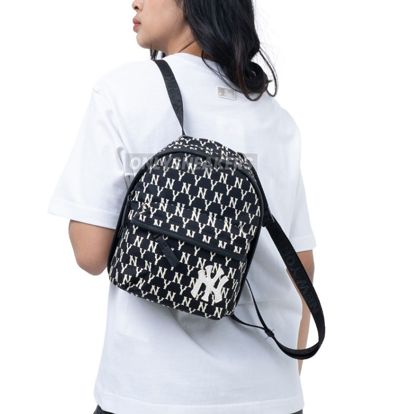 MLB MONOGRAM NEW YORK YANKEES MINI BACKPACK BLACK