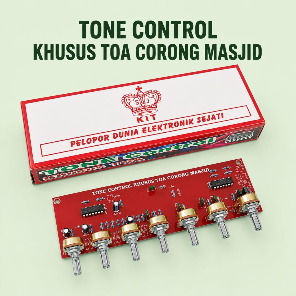 Tone Control Horn TOA / Tone Kontrol Khusus TOA Corong Masjid Lengkap Fitur Send + Return