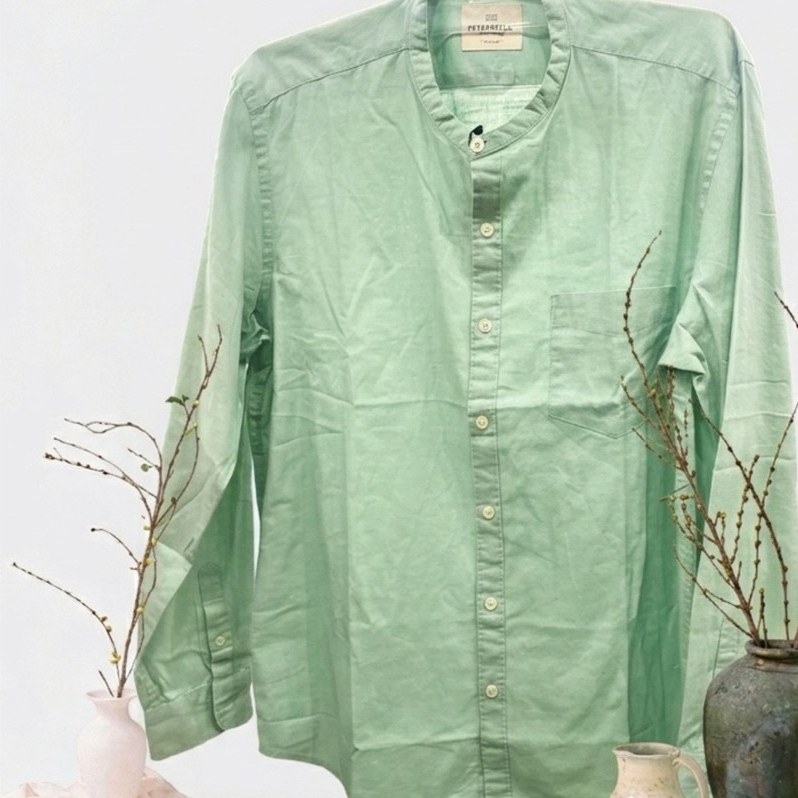 PETER NATION Y25 KEMEJA KOKO LINEN L/S