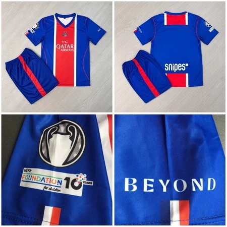 Setelan Jersey Bola Anak KIDS PSG HOME Dembele Hakimi Mbappe Messi