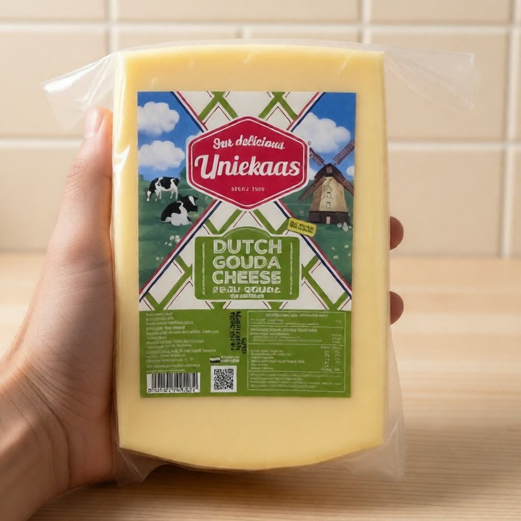 Gouda Cheese UNIEKAAS / Keju Gouda Blok UNIEKAAS