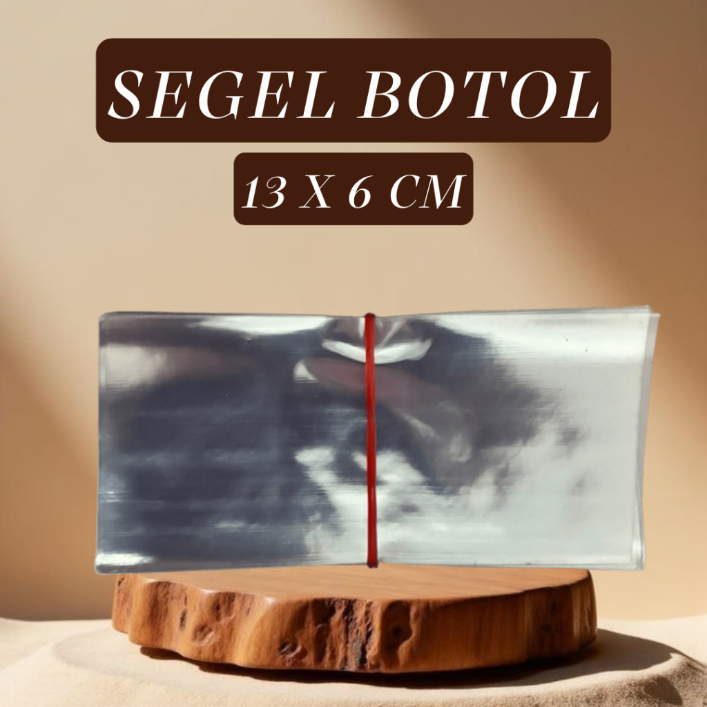 Segel Botol Spray 60 ml / Segel Botol Pump 60 ml / Segel Botol 60 ml 6cm x13 cm