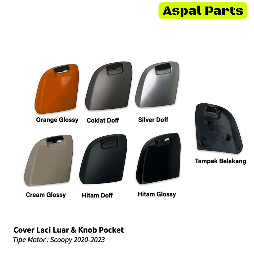 Cover Depan Laci Knob Honda Scoopy K2F 2020 2021 2022 2023