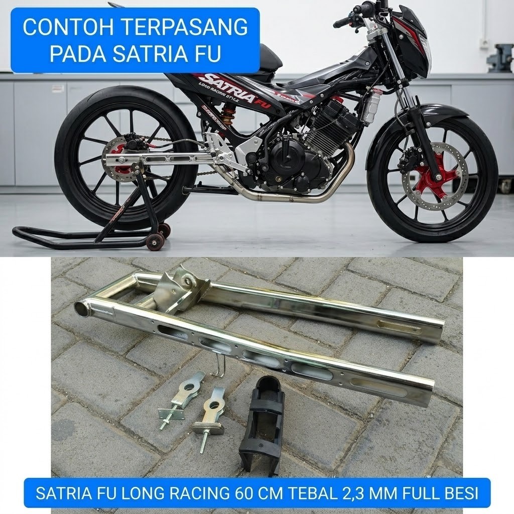 swing arm w175 pnp satria fu /arm model long satria fu