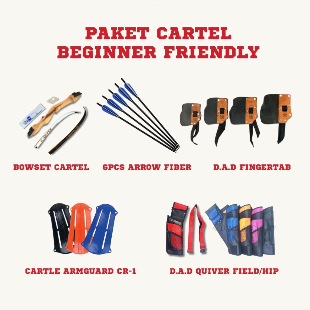 PAKET PANAHAN CARTEL BEGINNER FRIENDLY ORIGINAL / SET PANAHAN PEMULA + BUBBLE WRAP