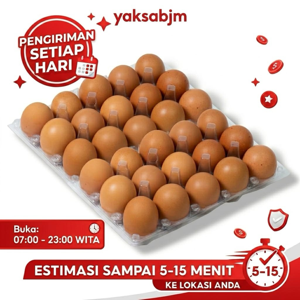 TELUR AYAM KILOAN (PER KG) BANJARMASIN