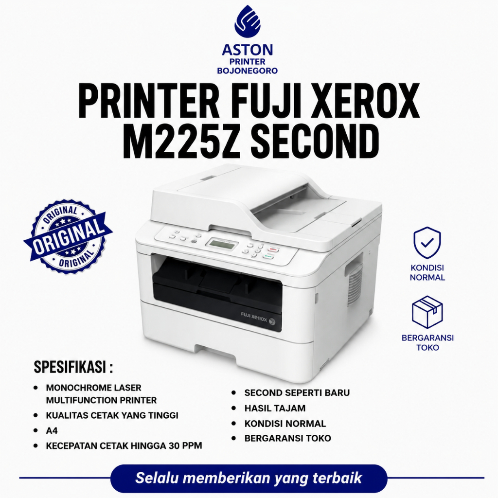 Printer fuji xerox M225Z foto copy mini second