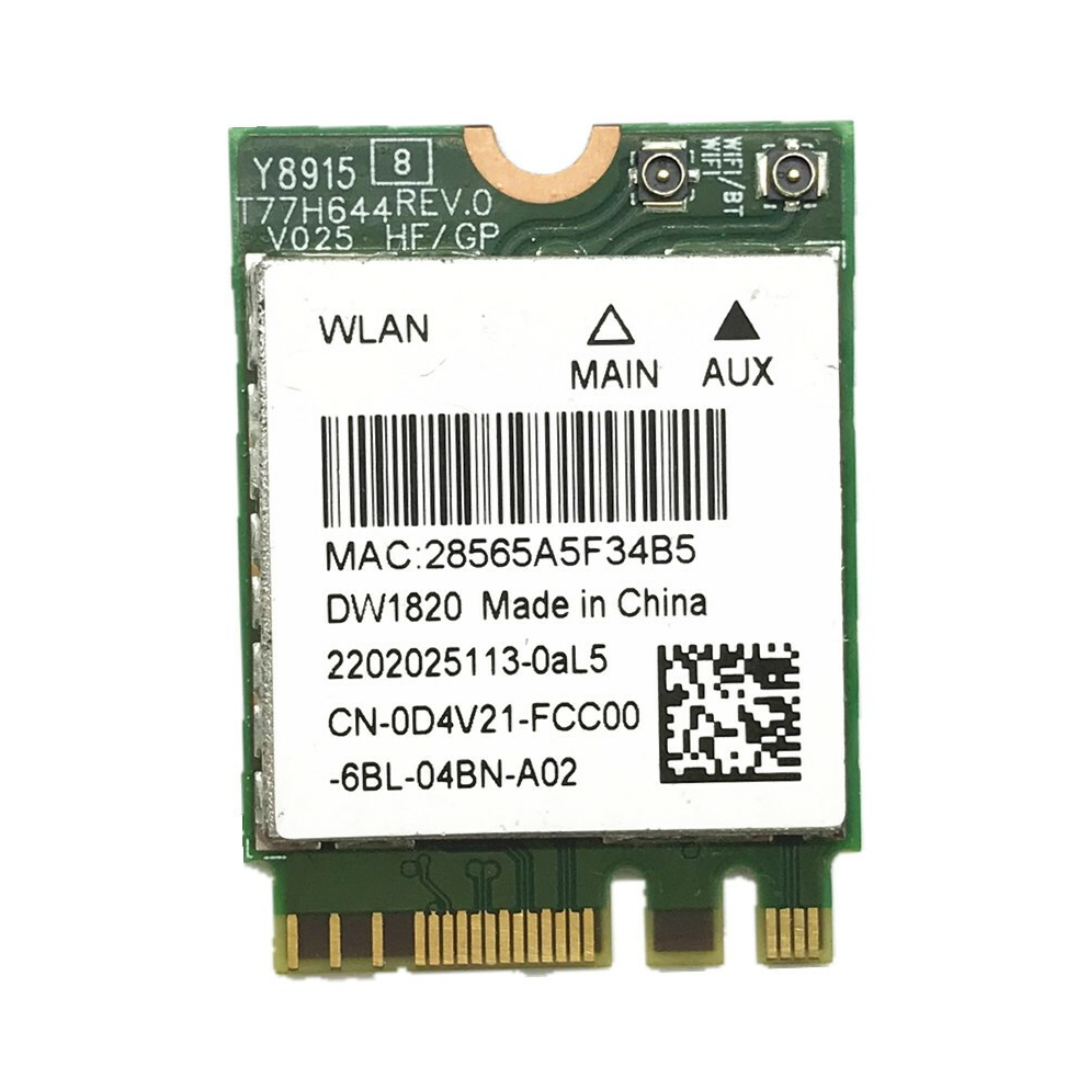 DW1820 Wifi Card Dual Band