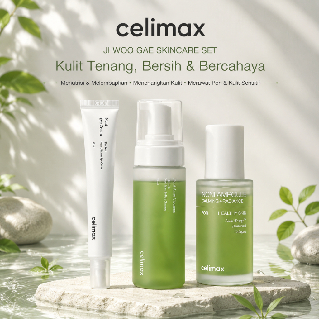 Celimax Noni Acne Bubble Cleanser 155ml / Celimax Noni Energy Ampoule 50ml / Celimax Real Noni Ultim