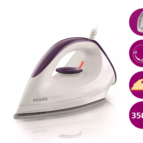 (BISA COD) PHILIPS SETRIKA GC160 GC1424 UAP MERAH 1424 GC160 AFINIA 0ORIGINAL GARANSI RESMI GOSOKAN 