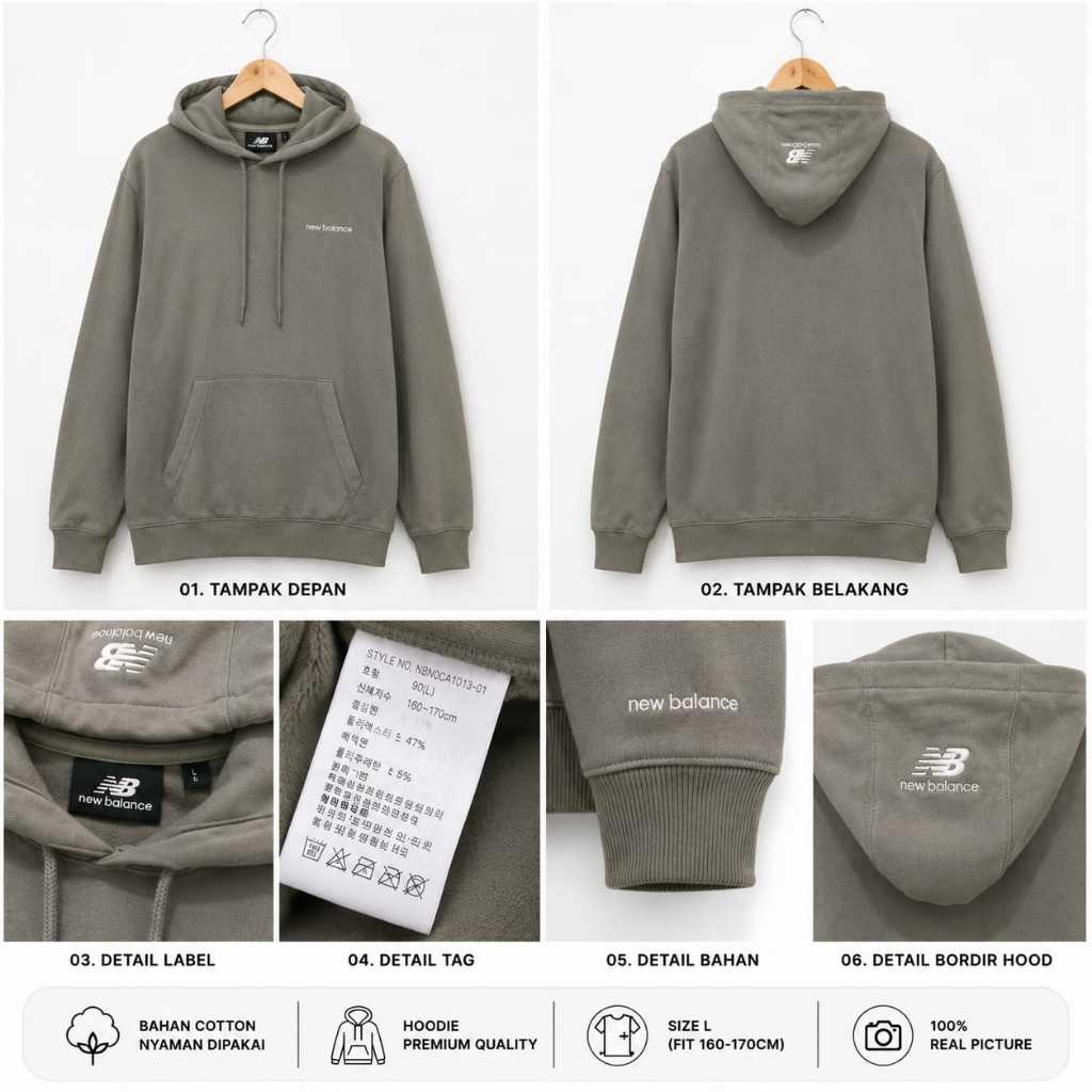 NEW BALANCE HOODIE ORIGINAL