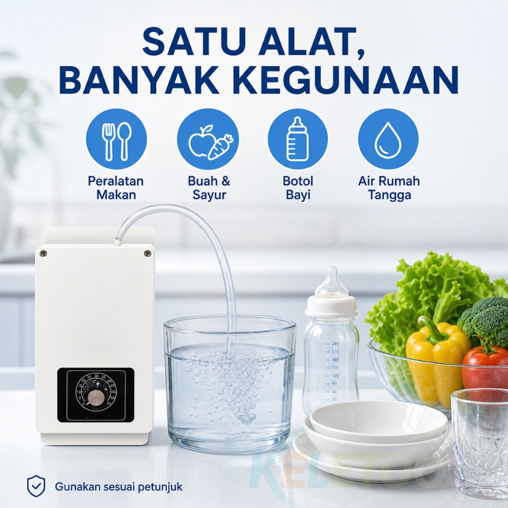 2000mg Ozon Generator 220V Pemurni Air Steriliser o3 Ozon Tabung Sterilizer ozonizer Portable machin