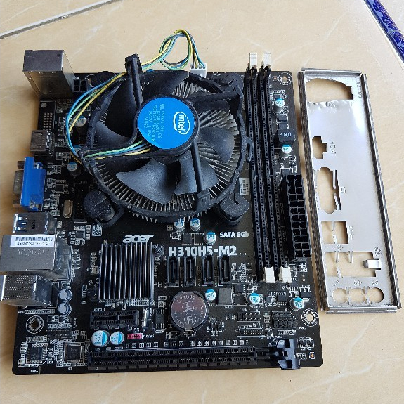 Sepaket Intel G5400 | Motherboard ACER H310H5-M2 lga 1151 gen 8