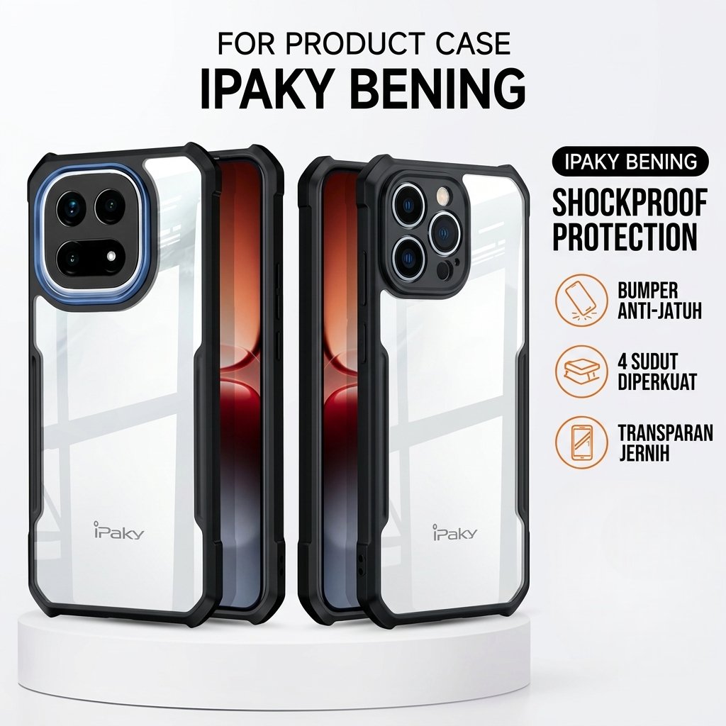 AP - Case IPAKY BENING INFINIX NOTE EDGE / 60 60Pro 50X 50s 40 40s 40 Pro 40Pro+ 30 30Pro 30 VIP 12 