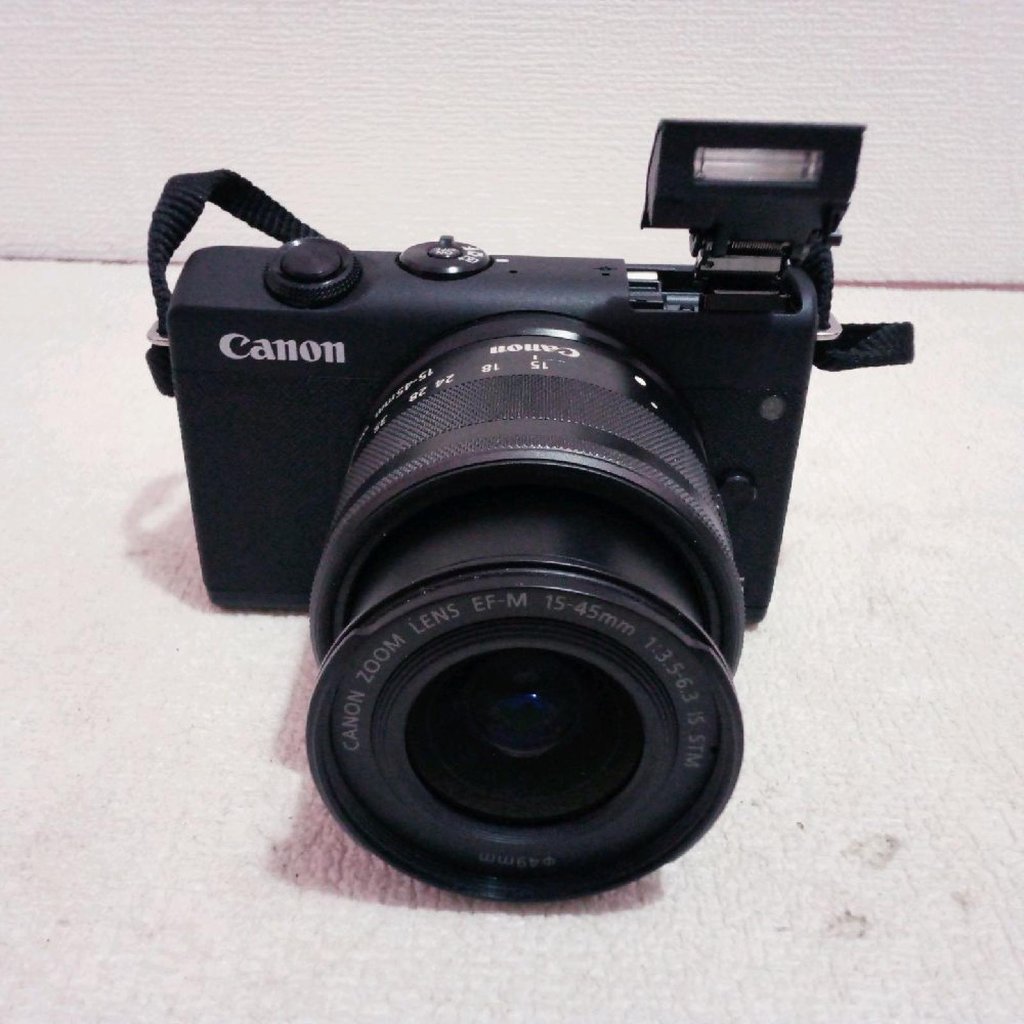 Canon eos M200 Lensa 15-45mm kamera mirrorless Camera second