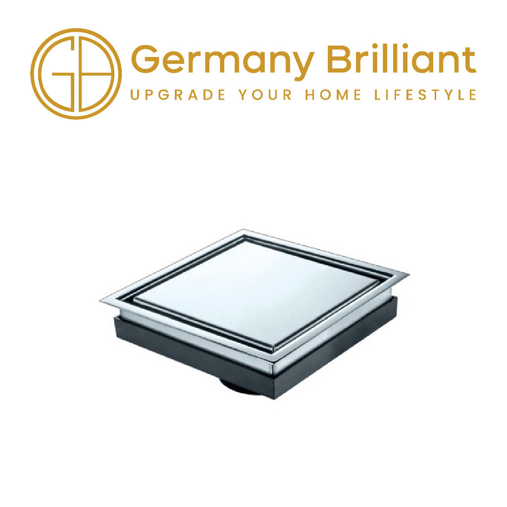 SALE  Germany Brilliant Smart Floor Drain Saringan Got Kamar Mandi GBS150SS (Ex Display Pameran)