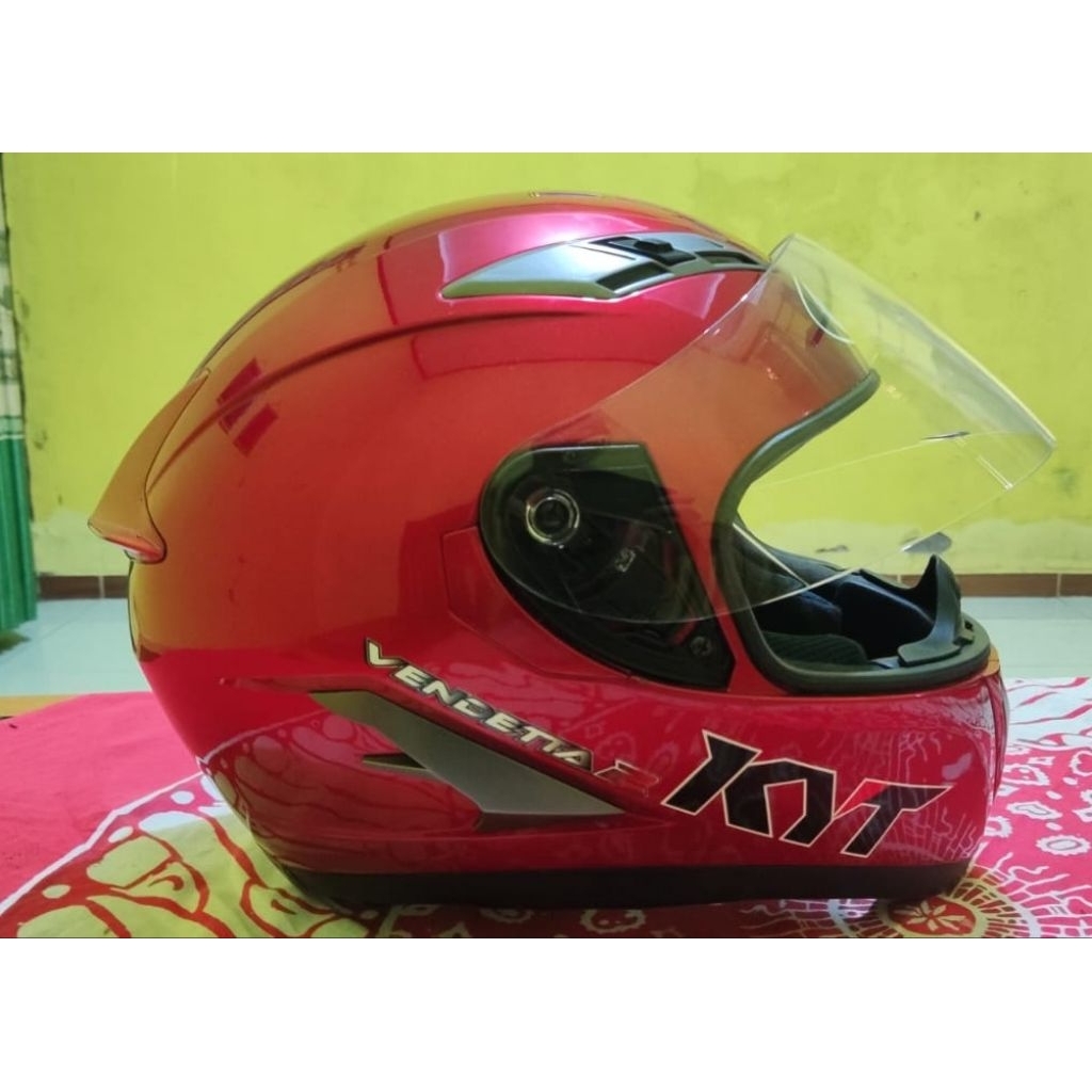 Helm KYT Vendetta 2 Second - Size M (Nego Chat Aja)