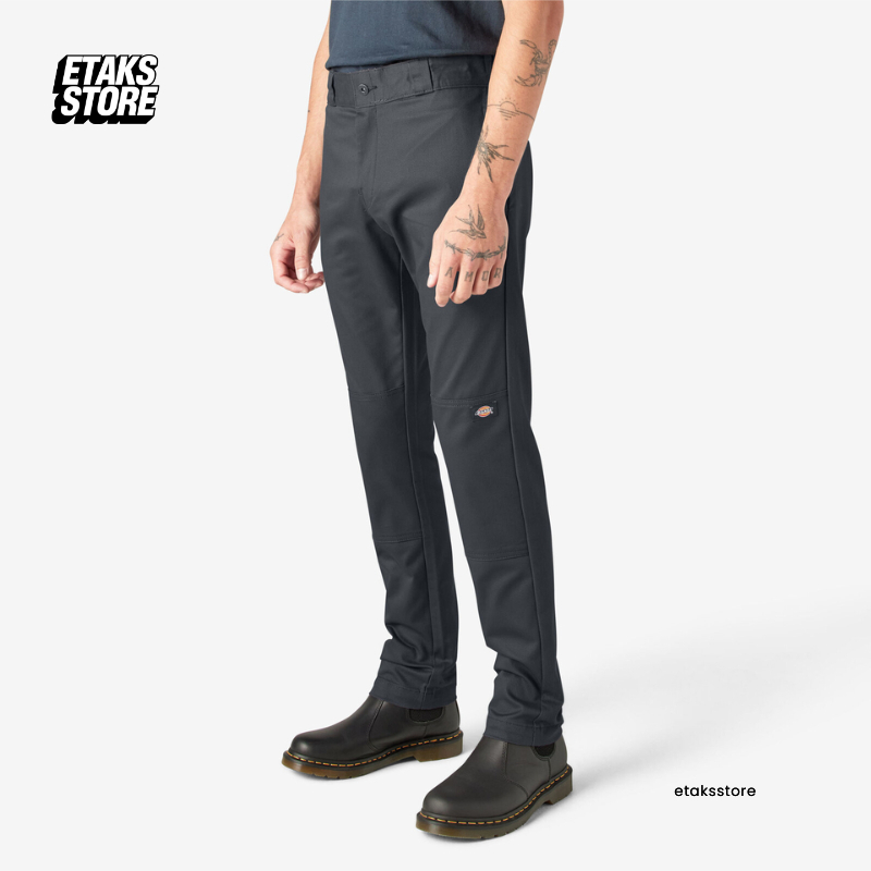 Celana Dickies 811 Double Knee Charcoal | Skinny Pants | Original Resmi