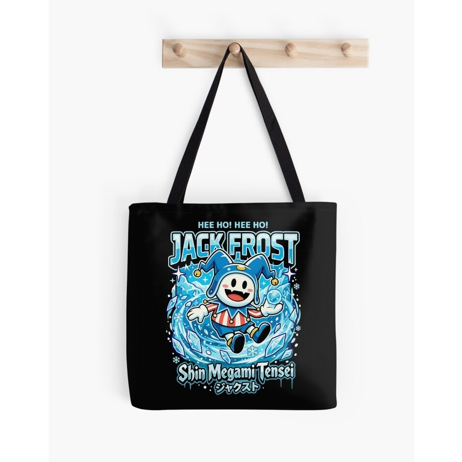 Jack Frost Tote Bag Hitam