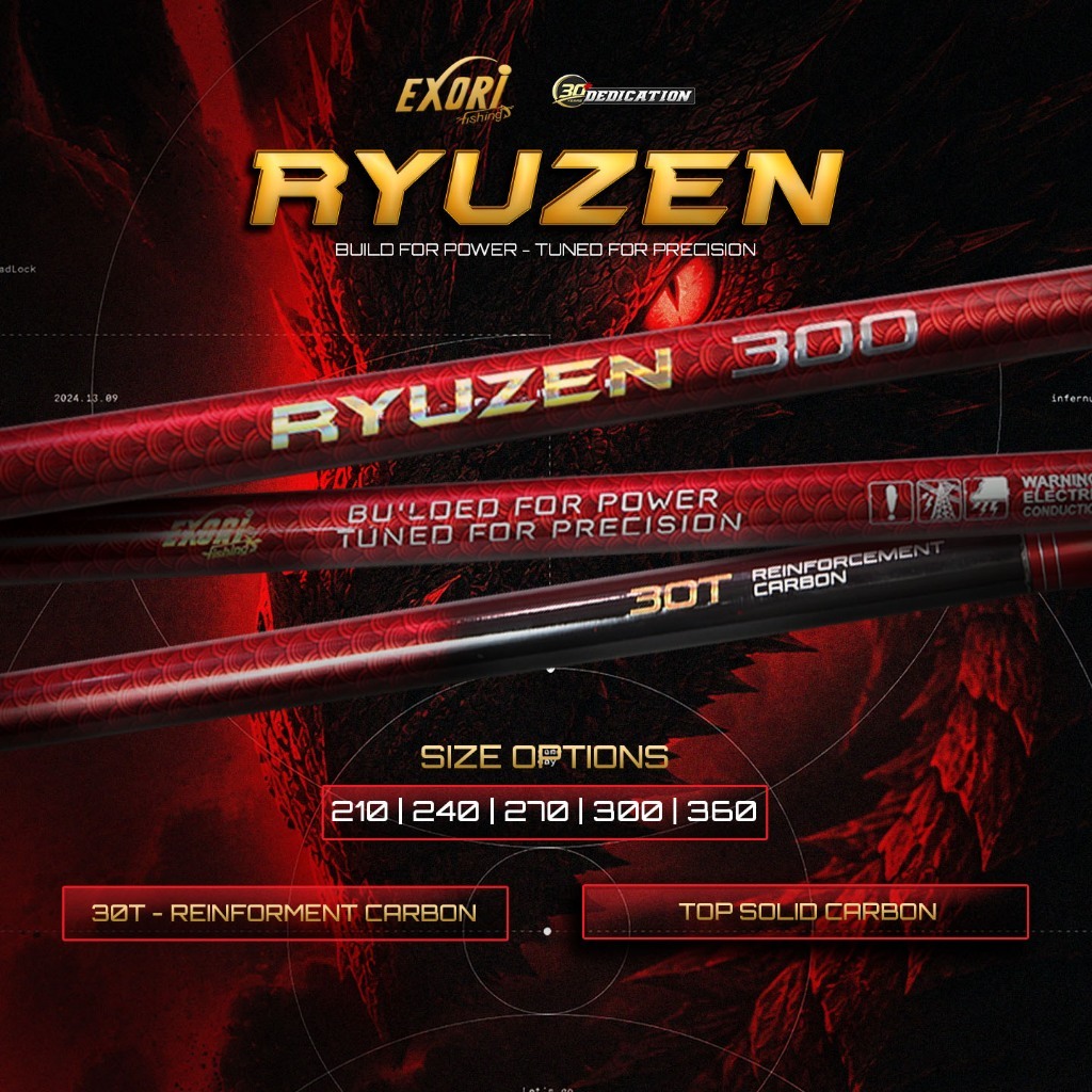 JORAN TEGEK EXORI RYUZEN / Tegek Ringan Kuat Berkualitas Original Exori