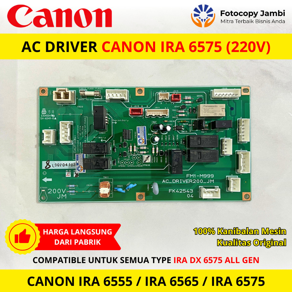 AC Drive Canon IRA 6555 / IRA 6565 / IRA 6575