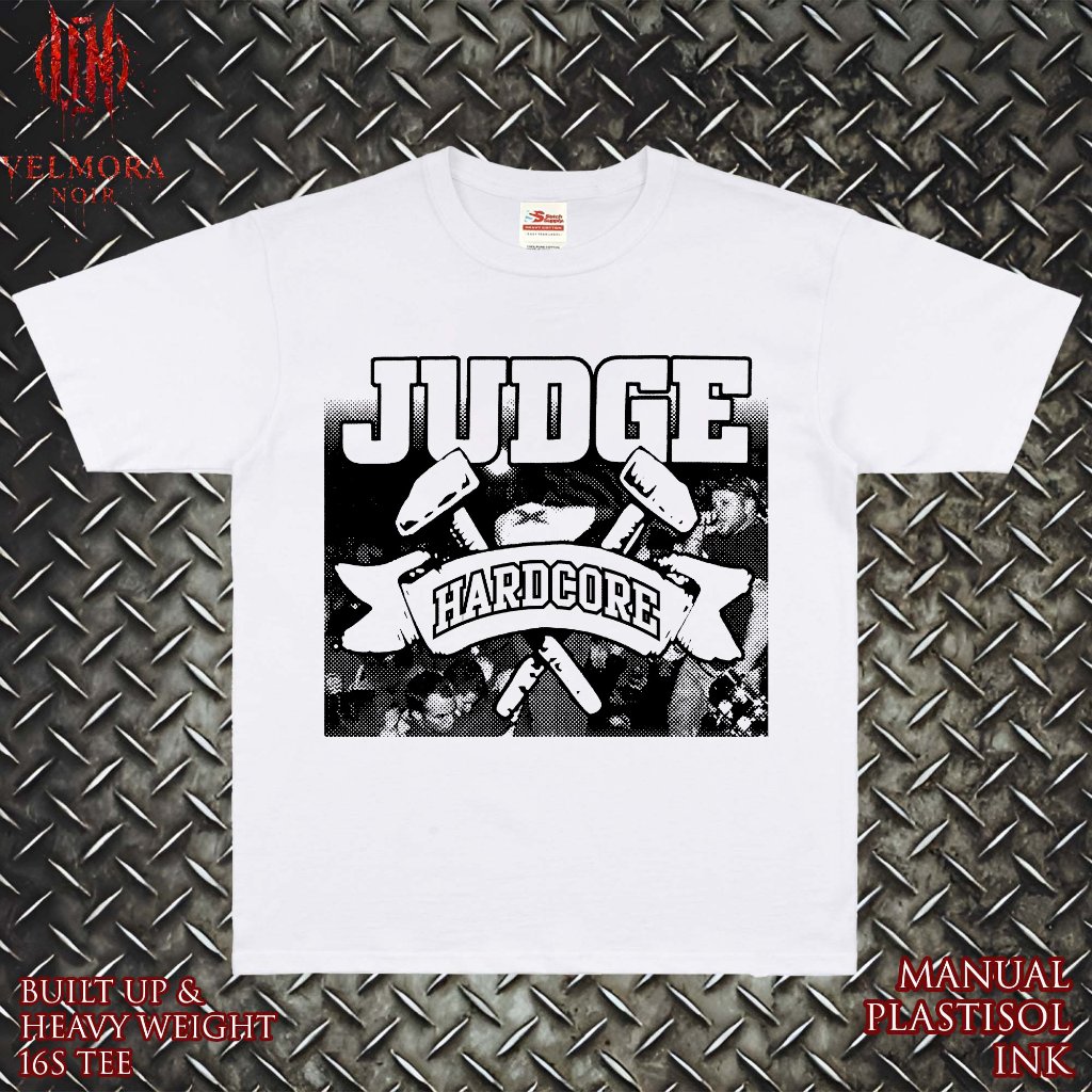 Kaos Band Judge Hardcore Logo Tshirt Mercandise