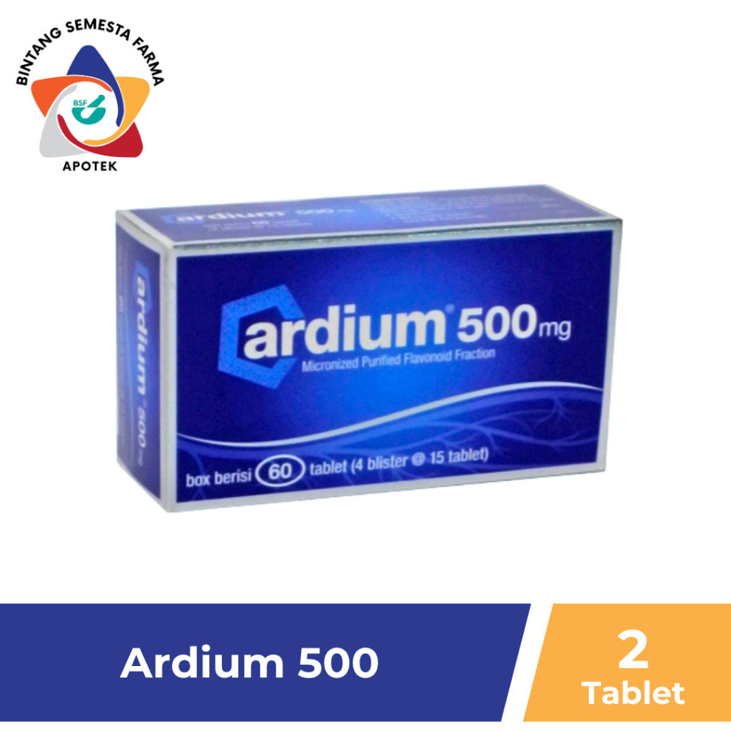 Ardium Tablet - Membantu Meringankan Gejala Wasir