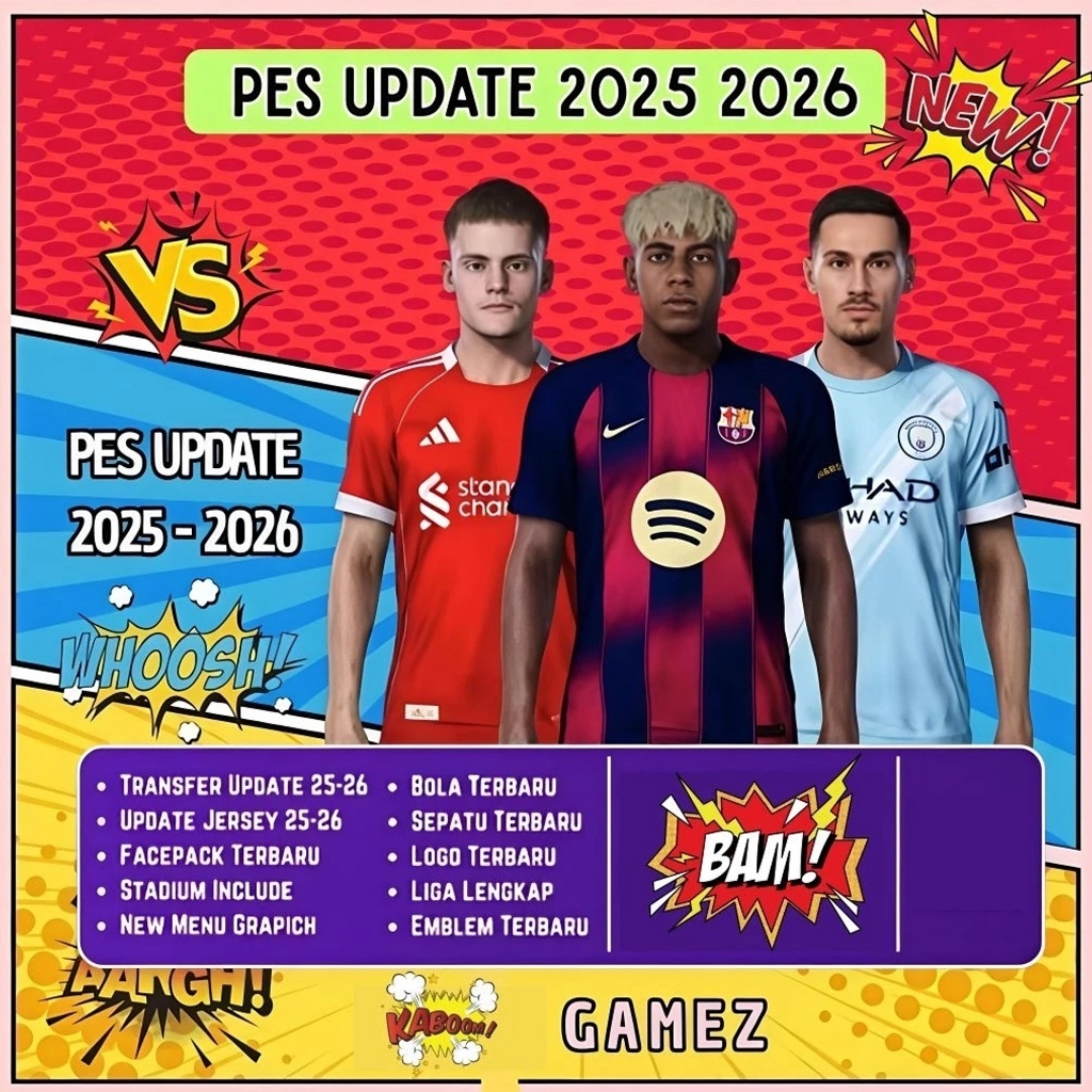 PRO EVOLUTION SOCCER 2013 - PES 2013 - PES 13 UPDATE TERBARU