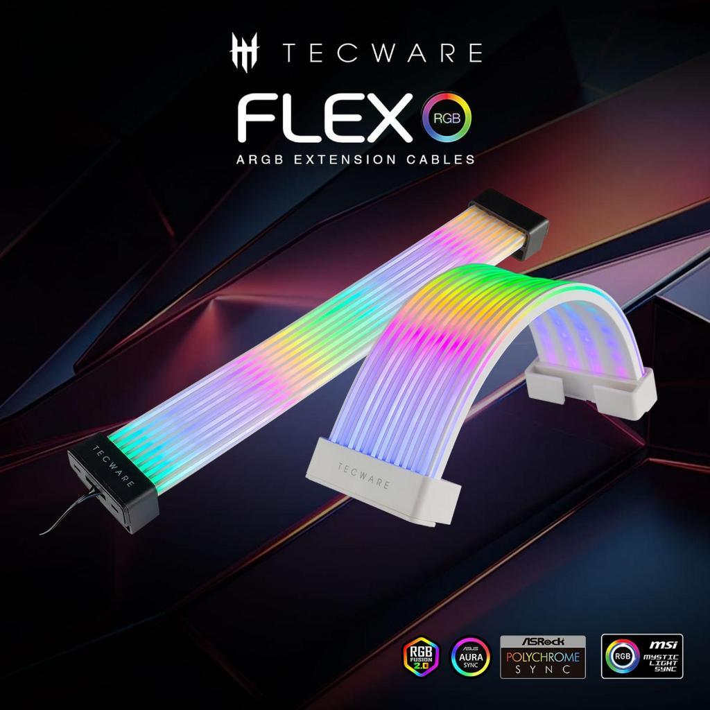 TECWARE FLEX ARGB Extension Cables 24PIN + 16PIN